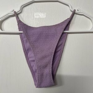 PURPLE HIGH WASTED PACSUN BIKINI BOTTOMS